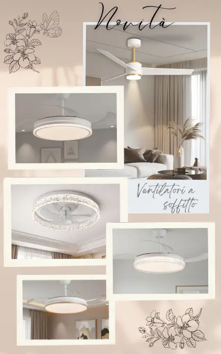 Ventilatori a soffitto